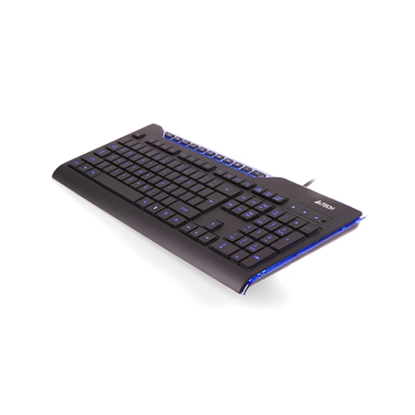 კლავიატურა A4Tech KD-800L X-SLIM LED LIGHTING KEYBOARD USB BLUE