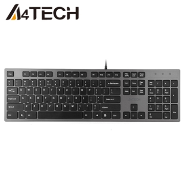 კლავიატურა A4Tech KV-300H X-KEY LSOLATION KEYBOARD USB GREY 