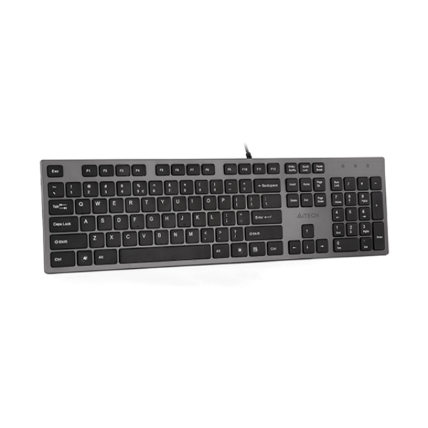 კლავიატურა A4Tech KV-300H X-KEY LSOLATION KEYBOARD USB GREY 