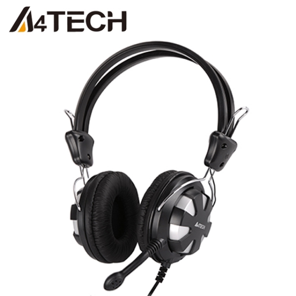 ყურსასმენი A4Tech HS-28 HEADSET BLACK+GREY