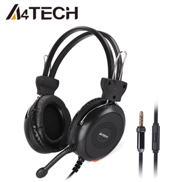 ყურსასმენი A4Tech HS-30i HEADSET BLACK WITH 4PIN STEREO PLUG