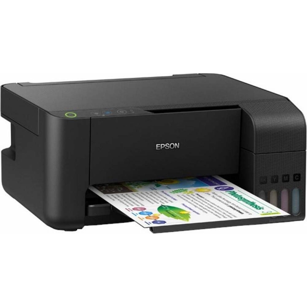 პრინტერი Epson EcoTank L3150 Wi-Fi All-in-One Print Scan Copy Print resolution 5760 x 1440 Ink Tank Printer (Black)