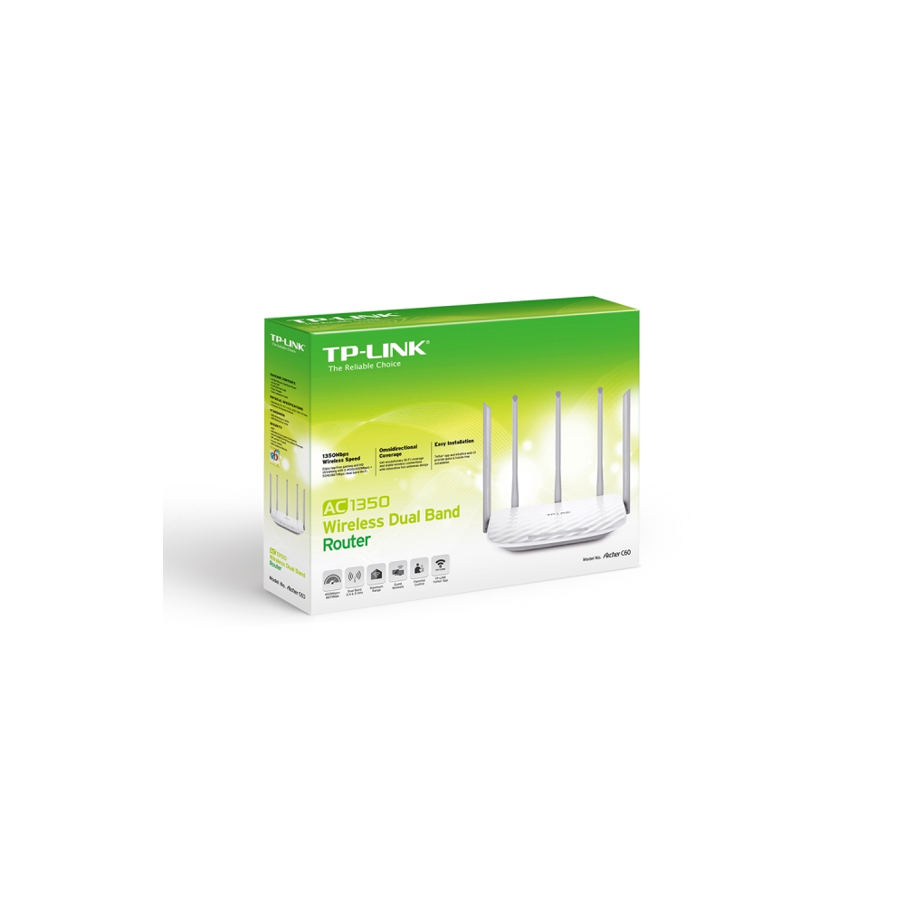 როუტერი Archer C60TP-Link AC1350 Wireless Dual Band Router