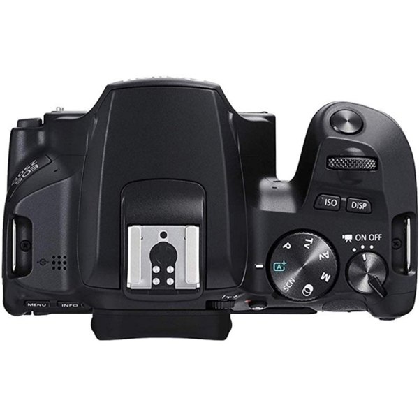 ციფრული ფოტოაპარატი Canon EOS 250D Black EF S 18 55mm 24.1 megapixel 4K movies Movable screen Wi-Fi Bluetooth Optical viewfinder Dual Pixel CMOS AF Guided UI Creative Assist