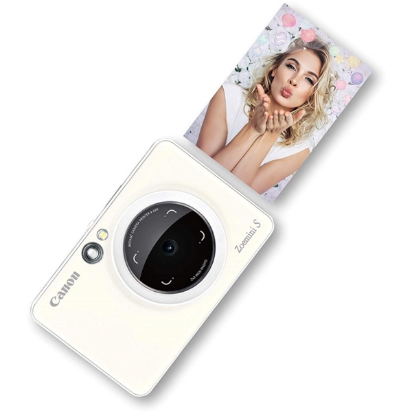 ფოტოაპარატი INSTANT CAM. PRINTER ZOEMINI S ZV123 PW White