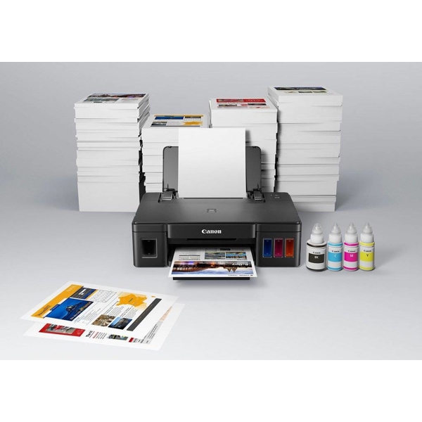 ჭავლური პრინტერი Canon MFP PIXMA G1411 An efficient printer 4800x1200dpi Scan:600x1200dpi Black:12000 pages Colour:7000 pages