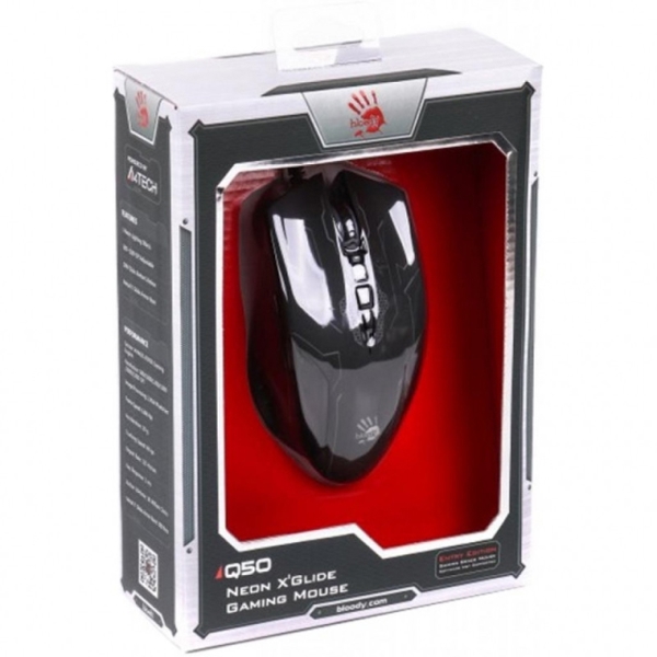 მაუსი A4Tech Q50 BLOODY Q SERIES GAMING MOUSE USB