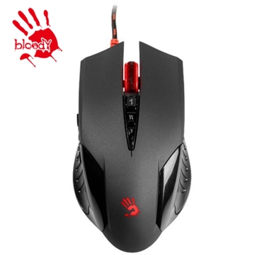 მაუსი A4Tech V5MA BLOODY GAMING MOUSE USB BLACK