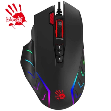 მაუსი A4Tech J95 BLOODY GAMING MOUSE USB BLACK