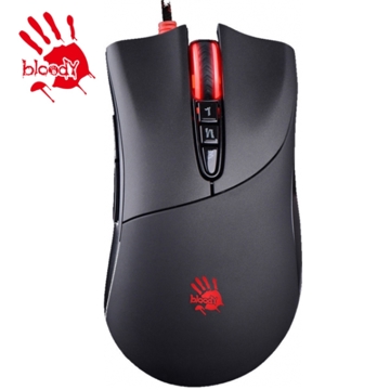 მაუსი A4Tech P30 PRO BLOODY RGB GAMING MOUSE USB BLACK, 