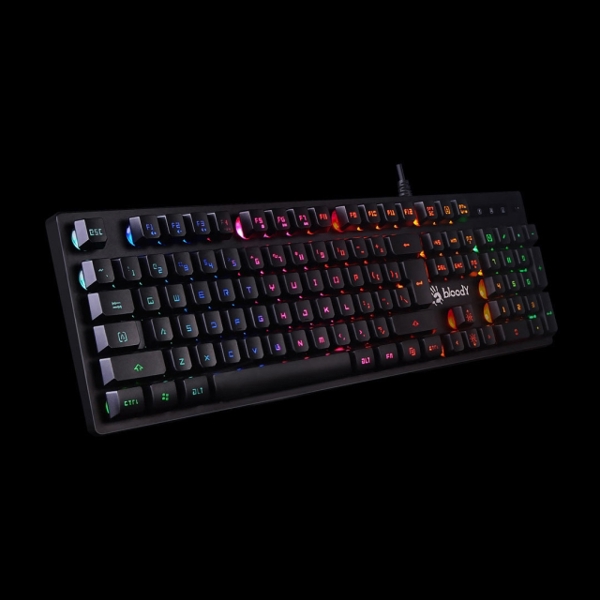 კლავიატურა A4Tech B160N BLOODY GAMING GRADE NEON EFFECTS