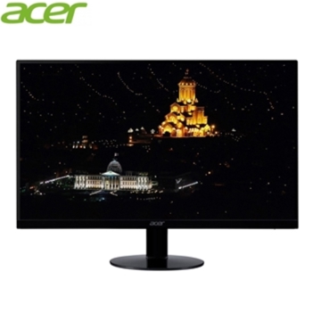 მონიტორი Acer 23.8'' Ultra Thin ZeroFrame IPS 75 Hz VGA HDMI Black