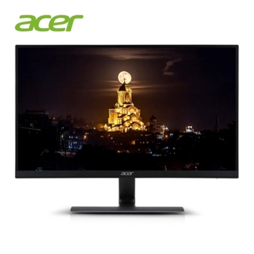 მონიტორი ACER Display 60cm 23.8" W NITRO RG240Ybmiix Ultra Thin ZeroFrame IPS 1ms Resolution 1920 x 1080 16:9 178° 178° 75 80Hz 250 cd m VGA 2 x HDMI 2Wx2 VESA Mount YES A  GAMING Dark Black Boost