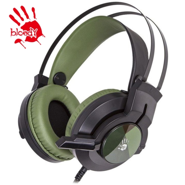 ყურსასმენი A4Tech J437 BLOODY HEADSET ARMY GREEN