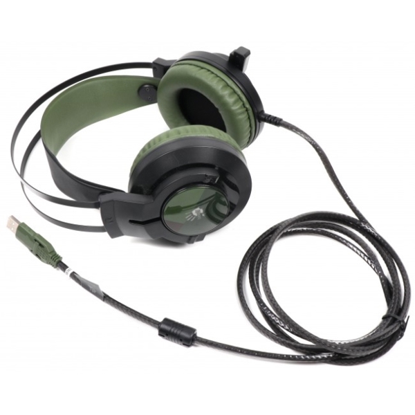 ყურსასმენი A4Tech J437 BLOODY HEADSET ARMY GREEN