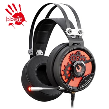 ყურსასმენი A4Tech M660 BLOODY HIFI GAMING HEADSET BLACK+RED