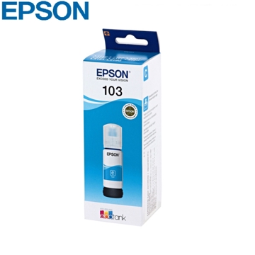 Epson 103 EcoTank Cyan ink bottle 65ml C13T00S24A