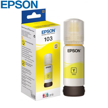 მელანი Epson 103 EcoTank yellow ink bottle 65ml C13T00S44A