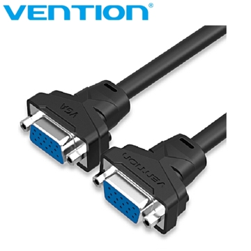 VGA გადასაბმელი VENTION DABBF VGA Extension Cable 1M Black