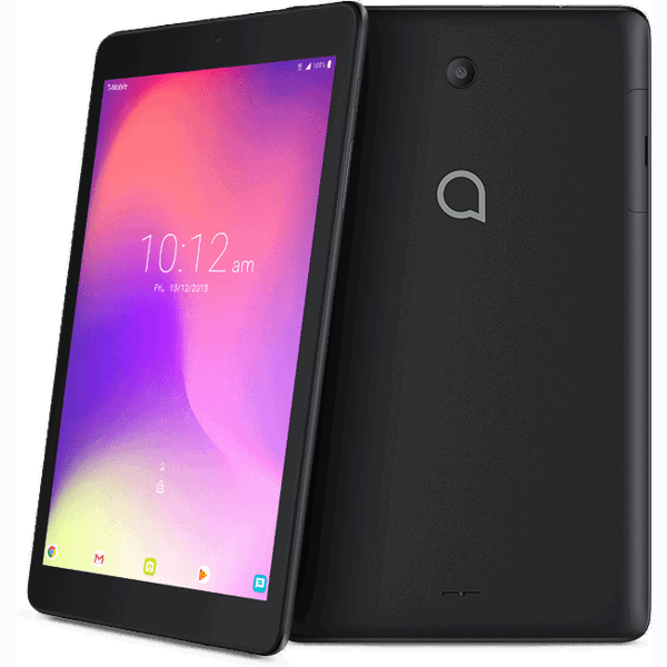 ტაბლეტი ALCATEL 3T 8" IPS, Quad Core 1.3 GHz, 1GB, 16GB+MicroSD, LTE Black