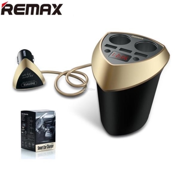 მანქანის დამტენი REMAX 3USB Alien Series Smart Car Charger CR-3XP 