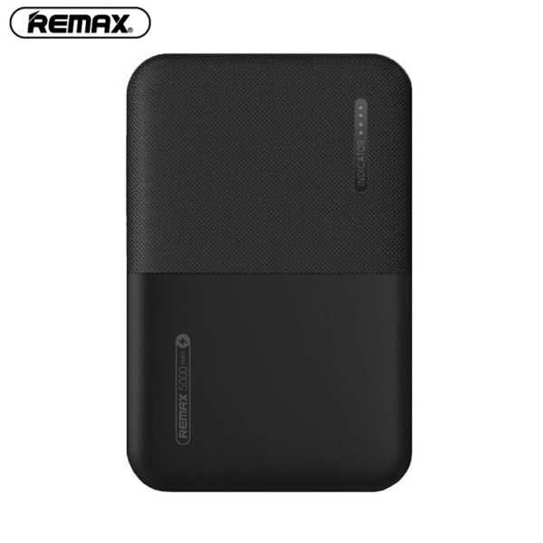 პორტატული დამტენი REMAX Linon 2 Series 2USB Power Bank 5000mAh RPP-123 black