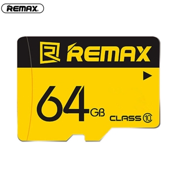 მეხსიერების ბარათი REMAX მიკრო TF card Speed flesh Micro SDHC 64GB Class 10