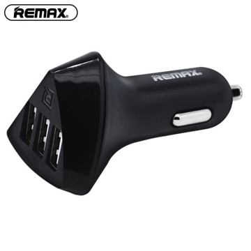 მანქანის დამტენი REMAX RCC 304 Alien 3USB Car Charger Black