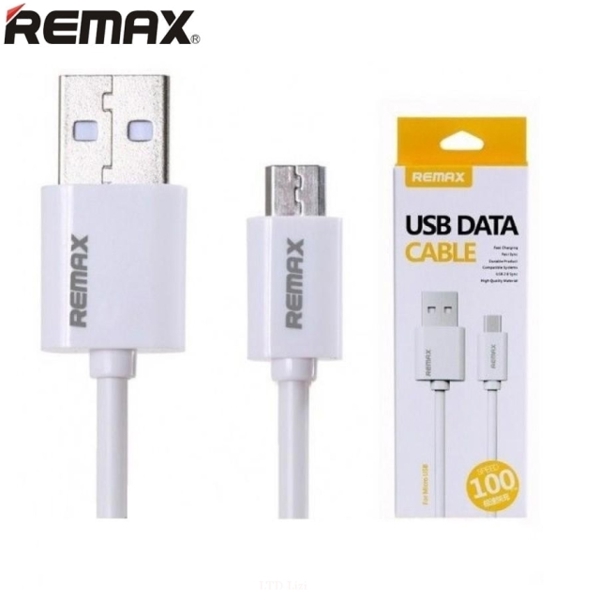 USB კაბელი REMAX Micro USB Fast Charging Cable RC 007m white