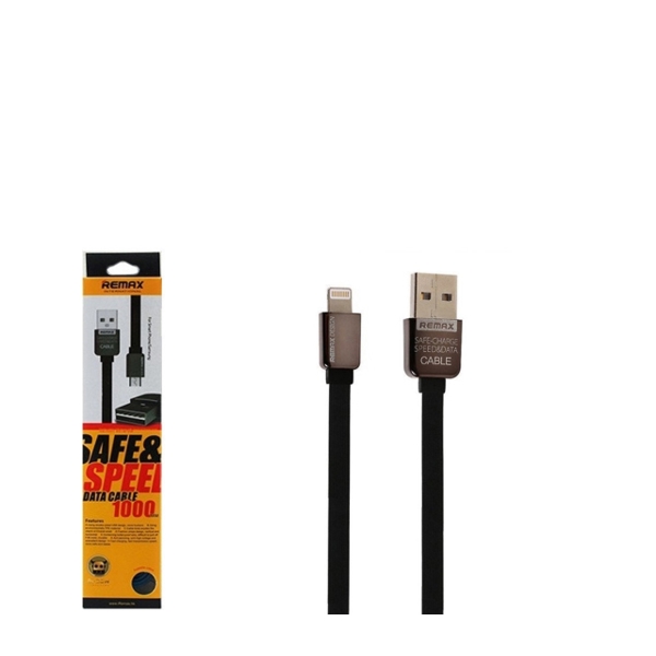 USB კაბელი REMAX Kingkong Lightning Cable RC-015i black