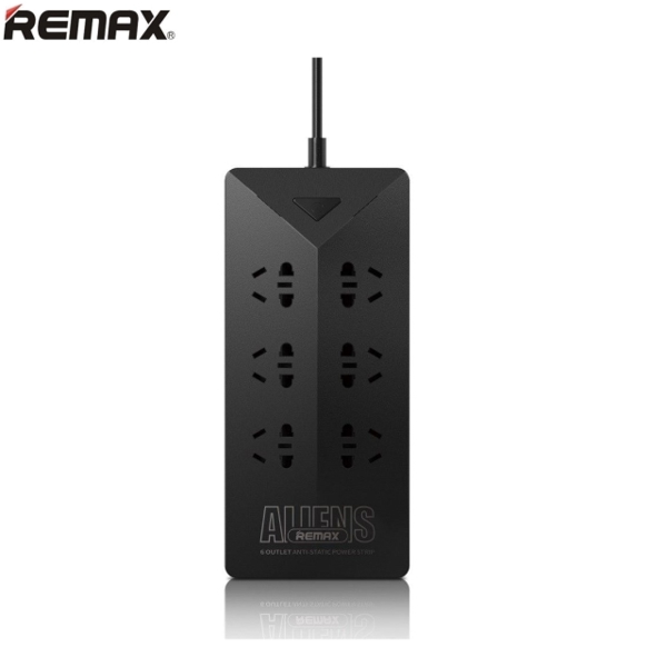 ადაპტერი REMAX RU S4 Aliens 6 ports 5 USB charger EU Black