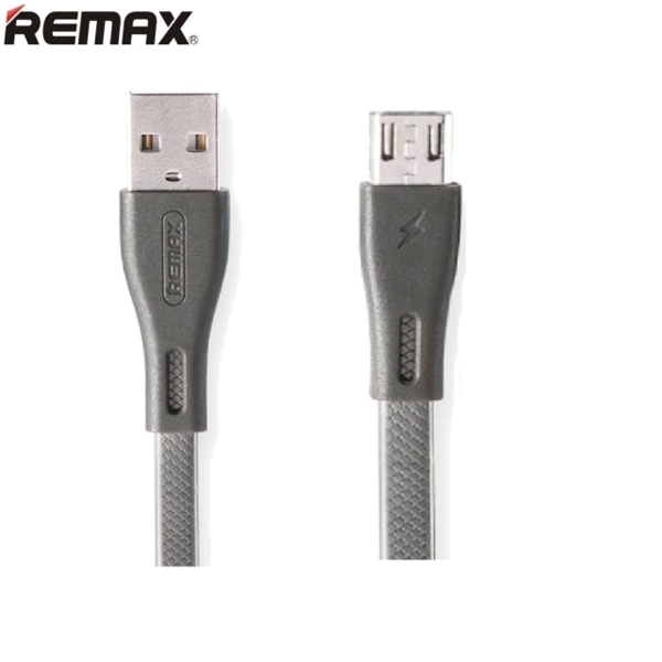 USB კაბელი REMAX Full Speed Pro Micro USB  Data Cable 1M RC 090m Silver