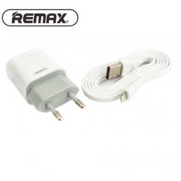 მობილურის დამტენი REMAX Traveller series 2.4A Data Cable Charger RP-U14i white