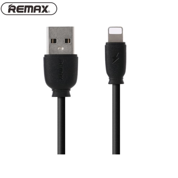 USB კაბელი REMAX Lightning cable Fast Charging Data RC 134i black