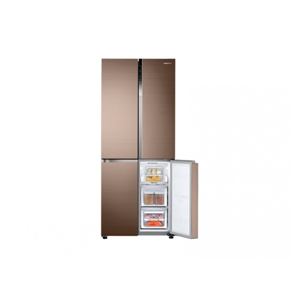 მაცივარი Samsung RF50K5961DP/WT Combined Fridge-Freezer, 486 L Inverter Noble Bronze