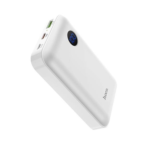 პორტატული დამტენი HOCO J44 PD+QC3.0 Mobile Power Bank 10000mAh White