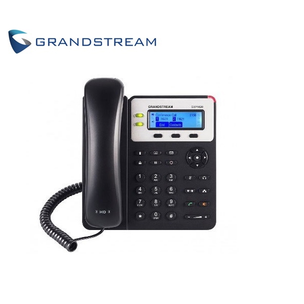 Grandstream GXP1620 IP-Phone No-PoE: 2 SIP accounts, 2 line keys