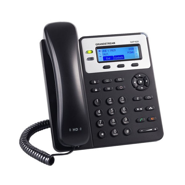 Grandstream GXP1620 IP-Phone No-PoE: 2 SIP accounts, 2 line keys