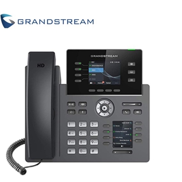 IP ტელეფონი GRANDSTREAM GRP2614 IP-Phone PoE: 4 SIP 4 line keys 8MPK extension Keys Gigabit port WiFi