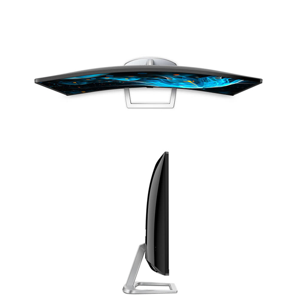 PHILIPS E-Line 27 "Curved LCD monitor with Ultra Wide-Color. LCD panel type VA LCD