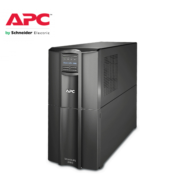 APC Smart-UPS 3000VA, 8x C13/1x C19, LCD, USB, 2700W, Tower