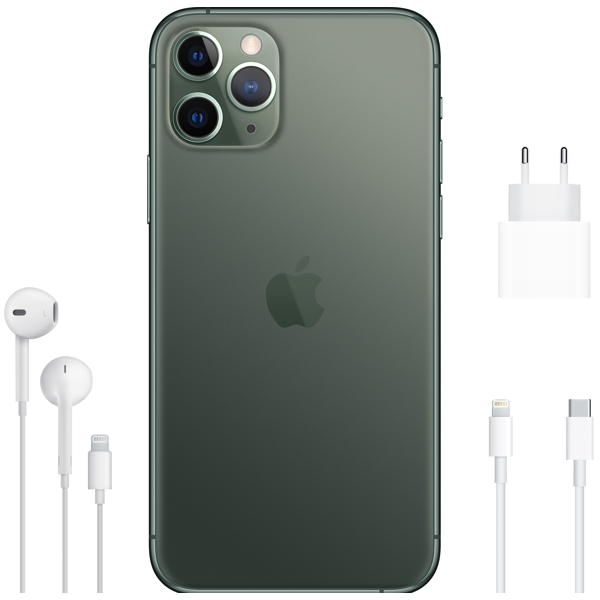 მობილური ტელეფონი Apple iPhone 11 Pro Max 4GB, 64GB Midnight Green (A2218)