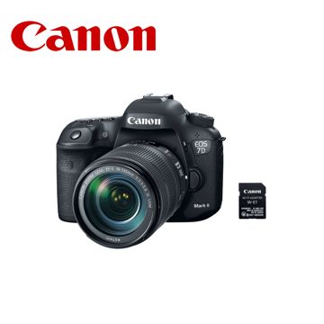 ფოტოაპარატი CANON EOS 7D Mark II + Wi-Fi Adaptor