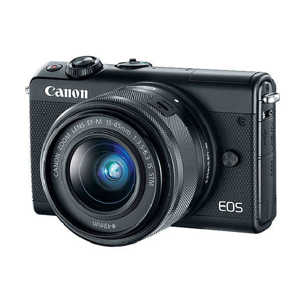 ფოტოაპარატი CANON EOS M100 BK 15-45 RUK (CSC) 2209C048AA EOS M100 15-45 IS STM