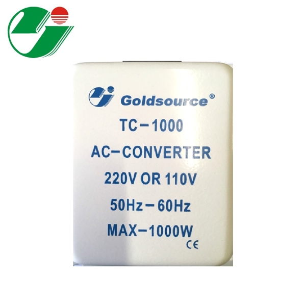 TC-1000W TRANSVERTER CONVERT 220V DOWN TO 110V ძაბვის გადამრთველი