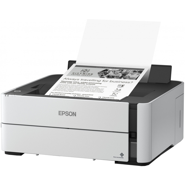 ჭავლური პრინტერი EPSON M1170 (C11CH44404) Wi-Fi / Network connection/ Duplex Printing Speed ISO/IEC 24734  20 pages/min Monochrome უწყვეტი მიწოდების სისტემით