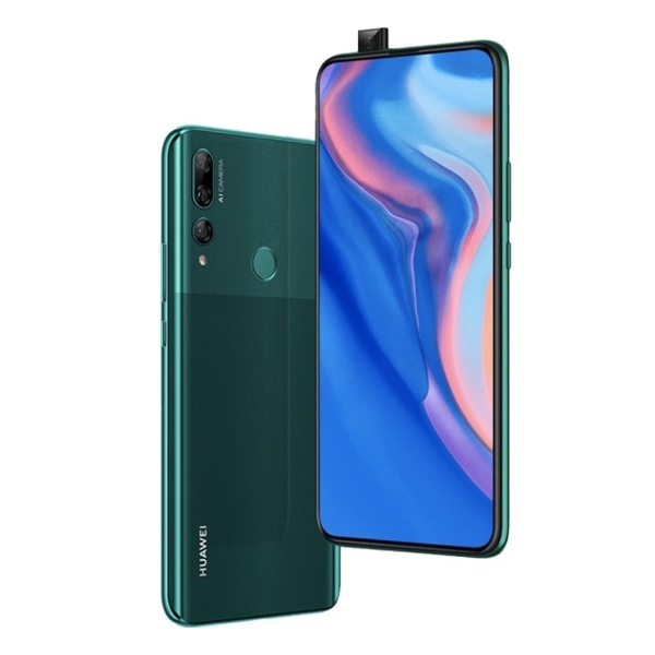 მობილური ტელეფონი HUAWEI Y9 Prime Green 6.59'' 19.5:9 1080 x 2340 2.2GHz1.7GHz 8 Core 4GB RAM 128GB up to 1TB flash 16Mpix8Mpix2Mpix/16Mpix 2 Sim 2G 3G LTE BT Wi-Fi GPS Glonass Type-C 4000mAh Android 9.0