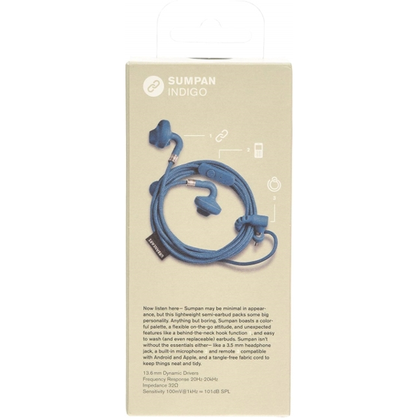 ყურსასმენები URBANEARS SUMPAN Indigo