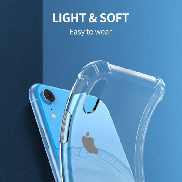 მობილურის ქეისი UGREEN LP159 (60543) Impact Resistant Phone Case for iPhone XR (Clear)