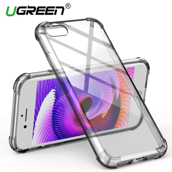 მობილურის ქეისი UGREEN LP159 (50796) Phone Case for iPhone 7/iPhone 8 ( Transparent Black)